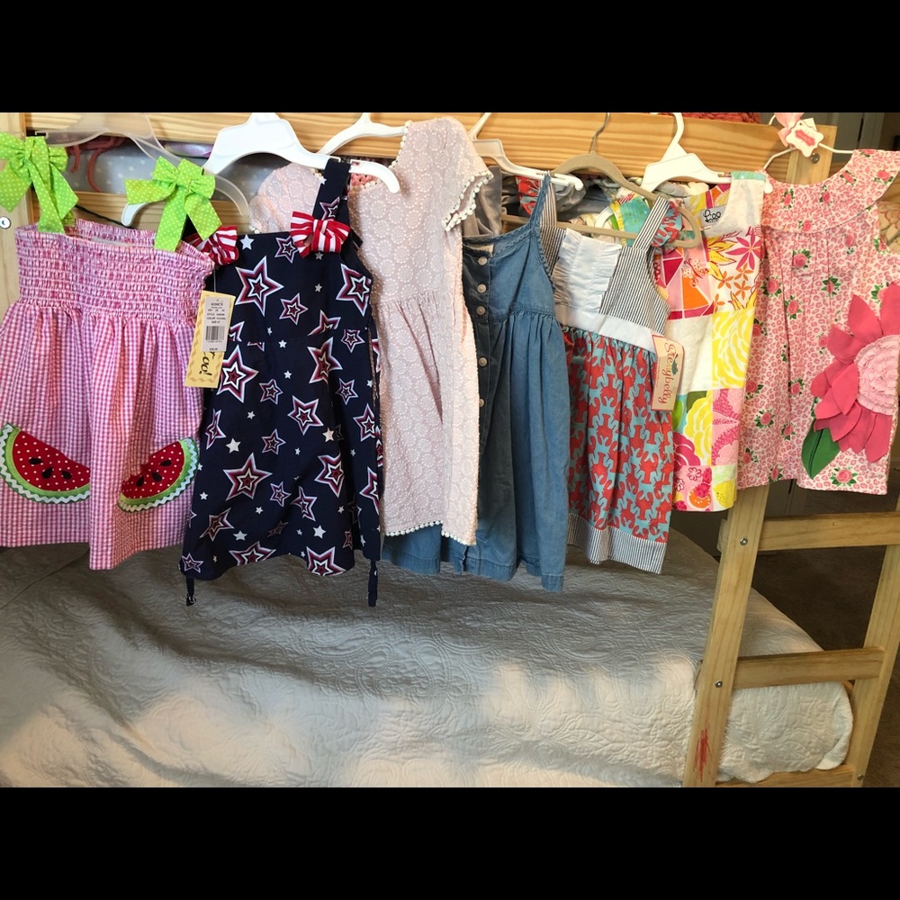 Bundle of name brand girls dresses